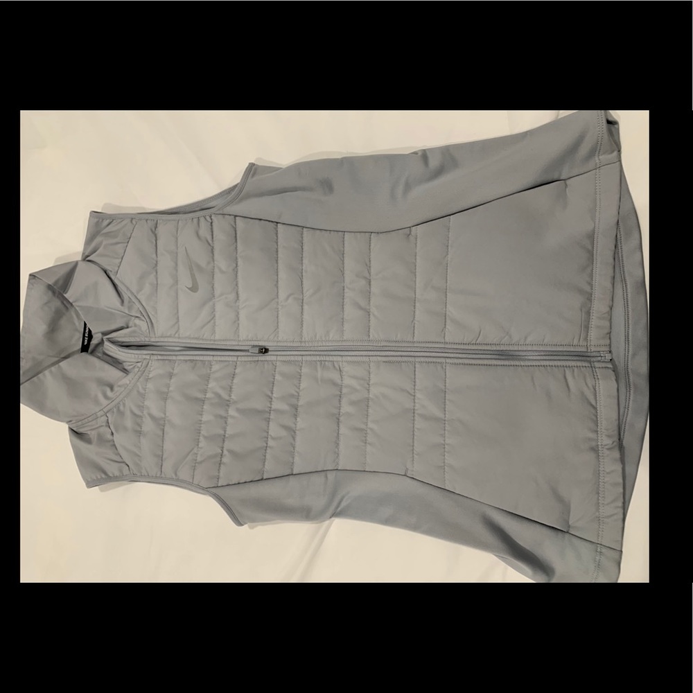 Gray Nike running vest